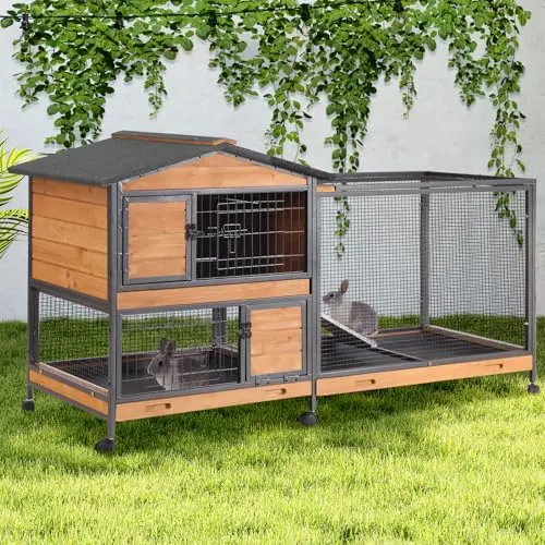 Real Rabbit Hutch Best Hutches For Rabbits - 2026 Reviews - Enchanting Pets